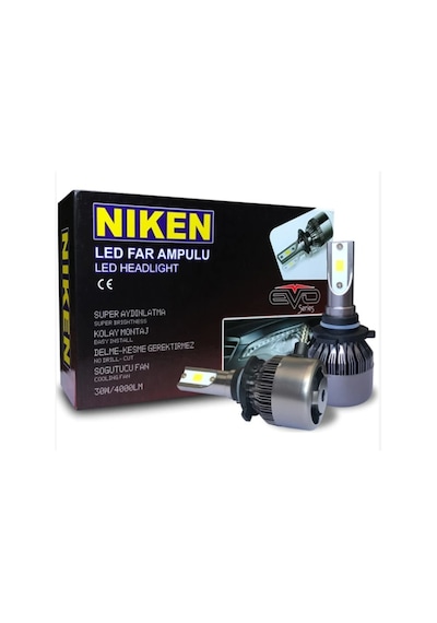 Nıken Ampul 12V 9005 Led Xenon Set Evo Serisi