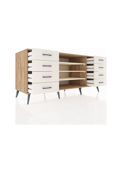 Kronos Konsol 3 Raflı 8 Çekmeceli 176x59x83 Çam-aytaşı/aytaşı Aytaşı/aytaşı Kronos Konsol 3 Raflı 8 Çekmeceli 176x59x83 Çam-aytaşı/aytaşı Aytaşı/aytaşı