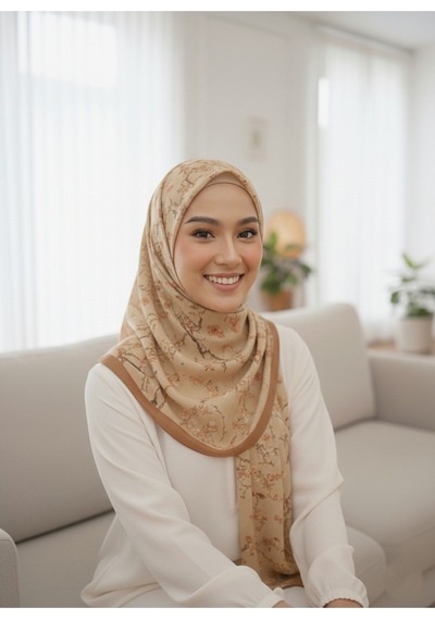Eyfel Pamuklu Soft Özel Seri Şal Etnik & Çiçekli Desen, Orjinal, Tesettür Giyim, Yeni Koleksiyon Hardal - Kahve Eyfel Pamuklu Soft Özel Seri Şal Etnik & Çiçekli Desen, Orjinal, Tesettür Giyim, Yeni Koleksiyon Hardal - Kahve