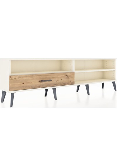 Arges Tv Ünitesi 2 Raflı Tek Çekmeceli 176x30x51 Aytaşı-aytaşı/çam Aytası/atlas Çam Arges Tv Ünitesi 2 Raflı Tek Çekmeceli 176x30x51 Aytaşı-aytaşı/çam Aytası/atlas Çam