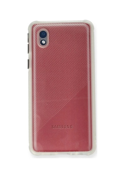 Samsung Galaxy Uyumlu   A01 Core Kılıf Miami Şeffaf Silikon - Şeffaf