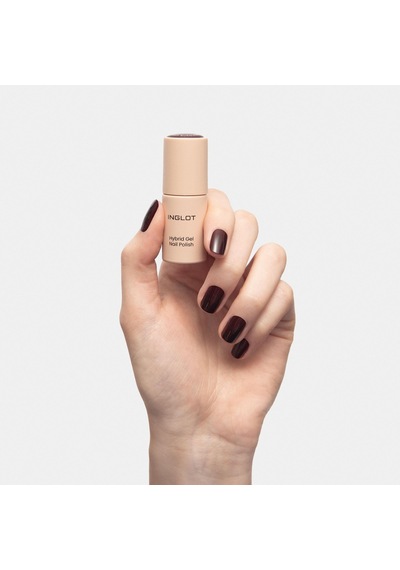 Inglot Oje Hybrid Gel Nail Polish 311 Deep Burgundy