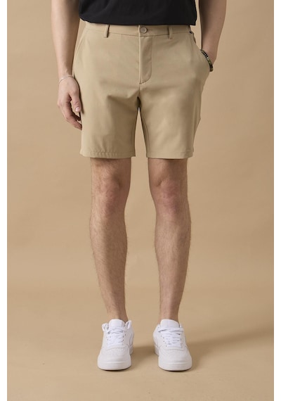 Braccas Erkek Bej Jogger Fit Şort Bej