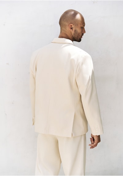 Mai Studios Co. Ayyubay Naturel Erkek Blazer Ceket Naturel