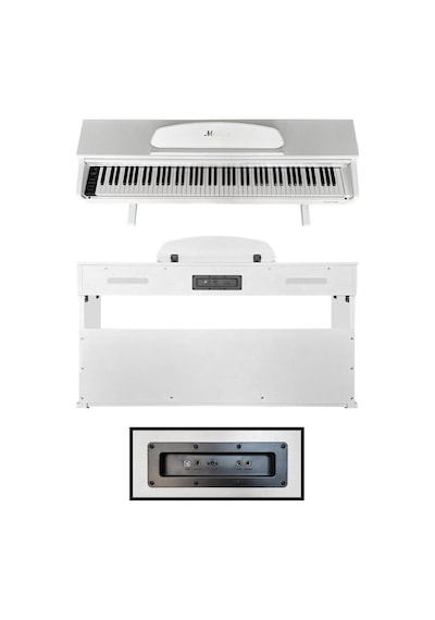Midex Plx-190wh Dijital Piyano 88 Tuşlu Beyaz Tuş Hassasiyetli Bl