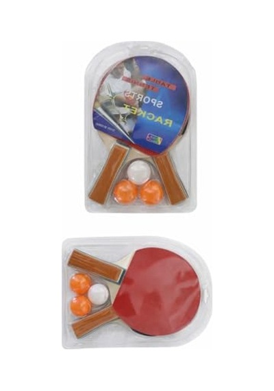 Masa Tenisi Raket Seti - 2 Raket Ve 3 Top İle Eğlenceli Oyun