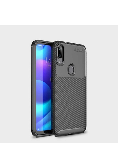 Xiaomi Mi Play Kılıf Zore Negro Silikon Kapak Kahverengi