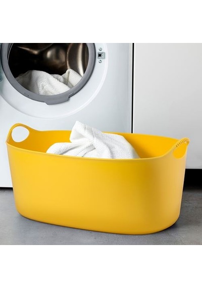 Ikea Torkıs Çamaşır Sepeti, Sarı, 35 Lt