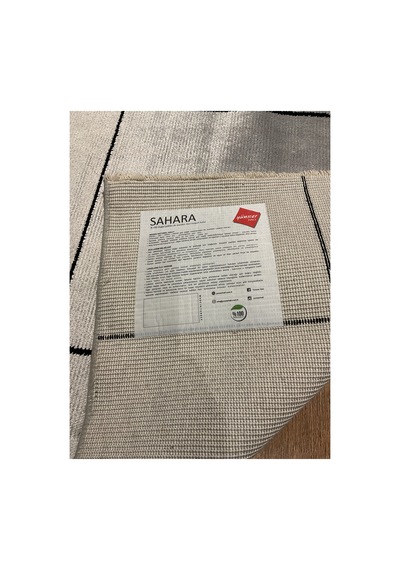 Sahara 602 Gri Halı Krem