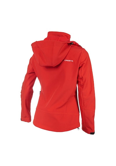 Cresta Outdoor Kapüşonlu Kadın Su Geçimrmez Softshell Ceket