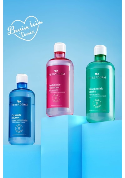 Ceramide Booster, Çift Fazlı Micellar Makyaj Temizleme Suyu 500 Ml