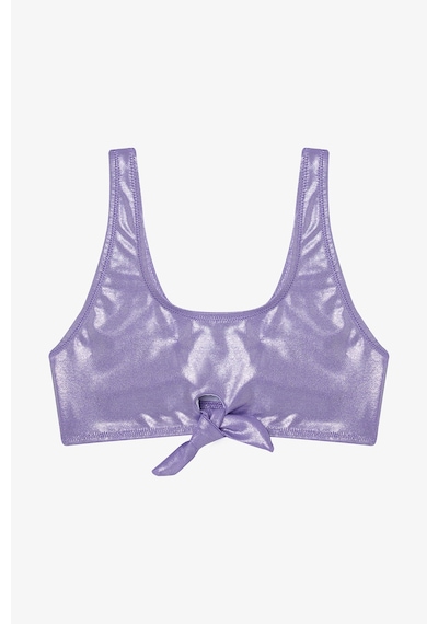 Penti Lila Kız Çocuk Shiny Halter Yaka Bikini Takımı