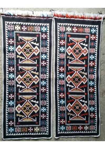 Serme Oto Kılıfı Takımı - Antik Parlak Kilim -Binek Araçlara Uyar