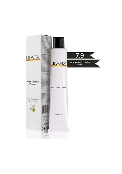 Lilafix Profesyonel Tüp Saç Boyası 60ml - 7.9 Açık Kumral Tütün