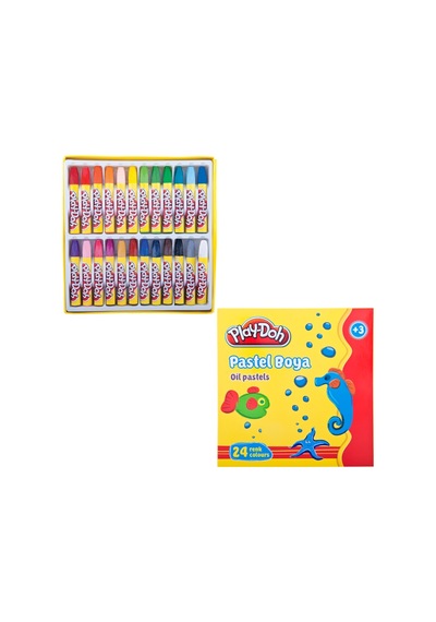 Play-doh Pastel Boya 24 Renk Play-pa004 Çok Renkli