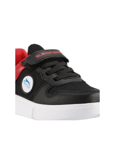 Slazenger KAVITHA KTN Çocuk Cırt Cırtlı Siyah - Kırmızı Sneaker