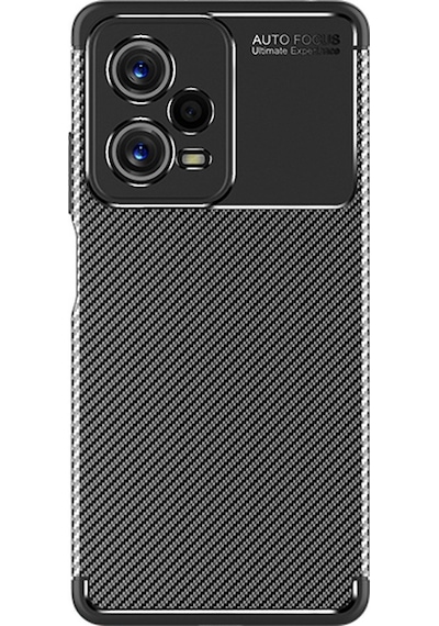 Nihcase Xiaomi Redmi Note 12 Pro 5g Kılıf Texture Negro Silikon Kapak