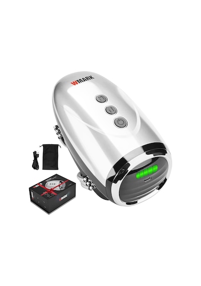 Colorski Kablosuz Berber Masaj Aleti, Boyun, Bacaklar, El/yüz İçin Usb Şarjlı El Masaj Aleti, 2 X 2600 Amh Masaj Düğümleri Gümüş