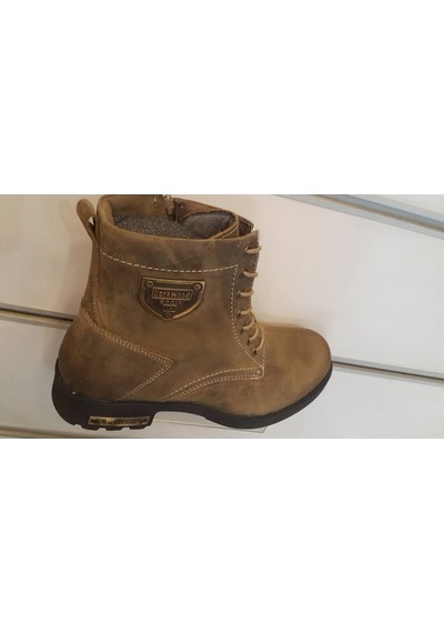 Darkwood 4621 Kum Waterproof Nubuk Deri Fermuarlı Bot Su Geçirmez