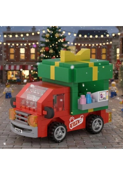 Lz-8637 Hediye Arabası 180 Parça Block Oyuncak-mini Poşet