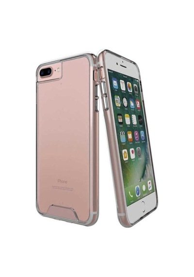 Apple Uyumlu iPhone 7 Plus Kılıf Zore Gard Silikon Renksiz