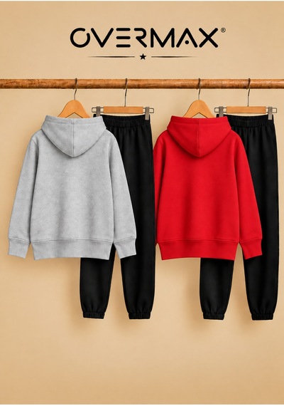 Overmax 2 Li Çocuk Kapüşonlu Eşofman Takımı Sweatshirt & Eşofman Altı 3-12 Yaş Gri-siyah, Kırmızı-siyah - 919953561 Gri-siyah, Kırmızı-siyah Overmax 2 Li Çocuk Kapüşonlu Eşofman Takımı Sweatshirt & Eşofman Altı 3-12 Yaş Gri-siyah, Kırmızı-siyah - 919953561 Gri-siyah, Kırmızı-siyah
