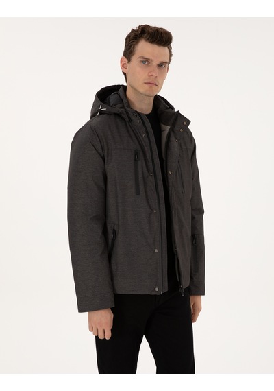 Pierre Cardin Erkek Antrasit Mont 50310080-vr006