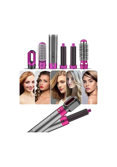 5 Başlıklı Hot Air Styler Saç Şekillendirme Seti