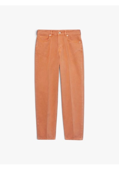 Sisley %100 Pamuk Taş Yıkama Normal Bel Mom Fit Denim Pantolon Kadın Turuncu Denim Pantolon - 325p4tfhle04ı Sisley %100 Pamuk Taş Yıkama Normal Bel Mom Fit Denim Pantolon Kadın Turuncu Denim Pantolon - 325p4tfhle04ı