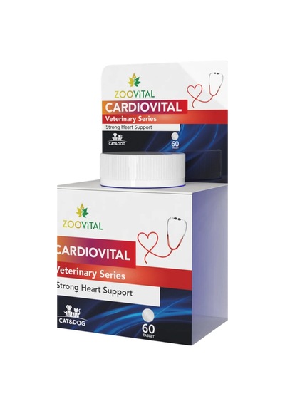 Cardiovital Kedi Ve Köpekler Için Desteği Lezzetli 60 Tablet