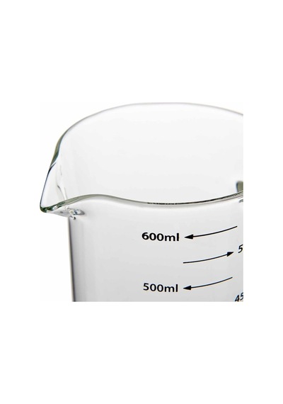 Tr Borosilikat Cam Ölçü Kabı, 600 Ml, Turuncu Diğer