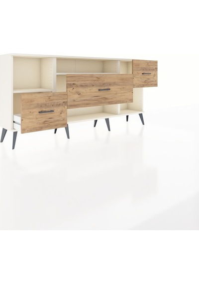 Arges Konsol 2 Raflı 3 Çekmeceli 176x30x83 Aytaşı-aytaşı/çam Aytaşı/çam Arges Konsol 2 Raflı 3 Çekmeceli 176x30x83 Aytaşı-aytaşı/çam Aytaşı/çam