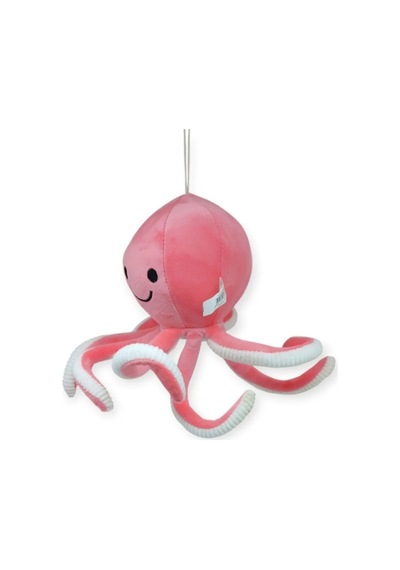 Sevimli Ahtapot Peluş Oyuncak 30 Cm Pembe