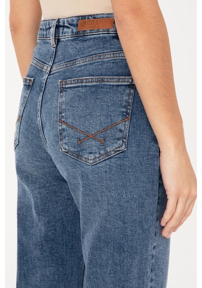 U.s. Polo Assn. Kadın Mavi Pantolon Jean 50310126-dn0022 Mıd Blue