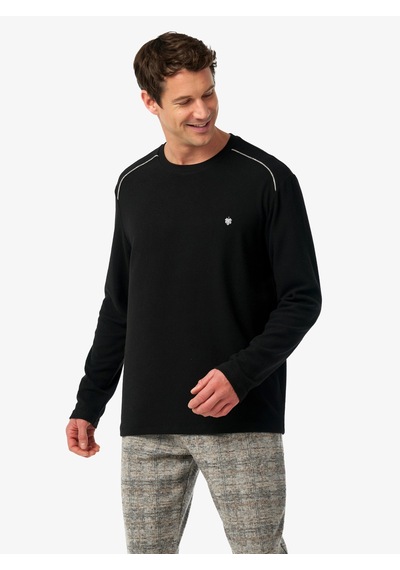 Blackspade Erkek Termal Pijama Takımı 40985 - Siyah