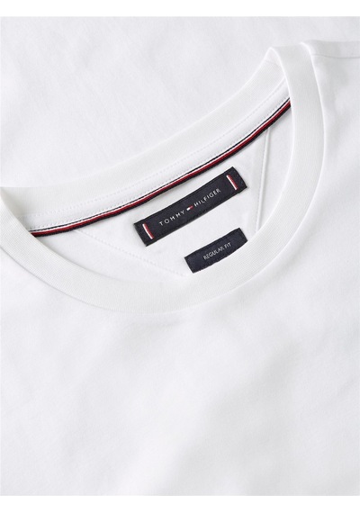 Lıght Interlock Tee Erkek Beyaz T-shirt - Mw0mw37508 Beyaz