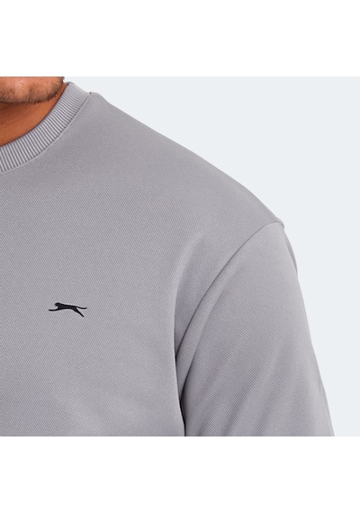 Slazenger OFFENDER KTN Erkek Cepli Gri Eşofman Takımı