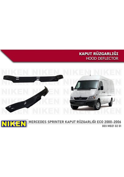 Mercedes Sprinter Kaput Rüzgarlığı Koruyucu 2000 - 2006