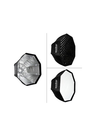 Godox - Sb-gue Octa 80cm Gridli Şemsiye Softbox Gri