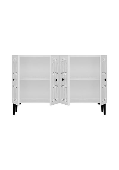 Ka1218b Windo Konsol Ve Tv Sehpası Beyaz 120cm Ka1218b Windo Konsol Ve Tv Sehpası Beyaz 120cm
