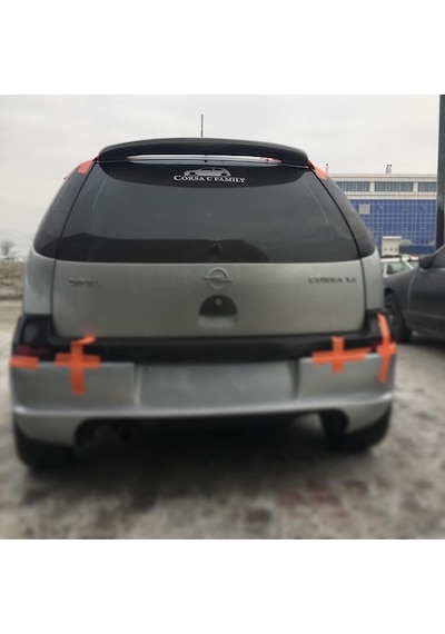 Opel Corsa C Hilal Spoiler - Opel Corsa C Ay Spoyler