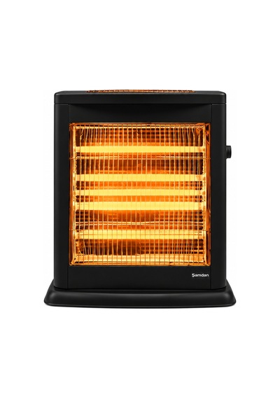 Şamdan Termostatlı Quartz Isıtıcı