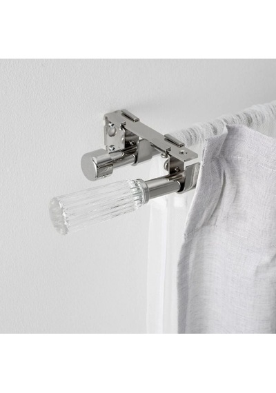 Ikea Soldvärgmal Rustik Korniş 120-210 Cm 19 Mm Krom