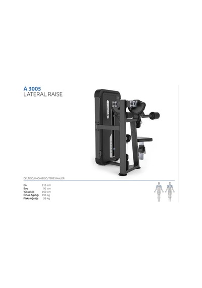 Profitness A3005 Lateral Raise