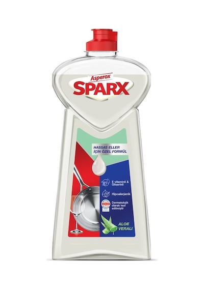 Asperox Sparx Sıvı Bulaşık Deterjanı Losyon 1200 Ml