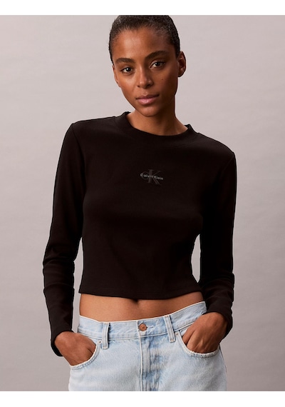 Calvin Klein Kadın Tişört-lv047a803g Siyah