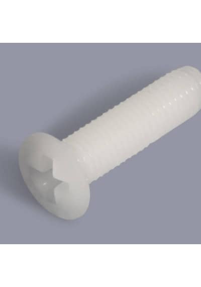 M2.5 Yhb Polyamid Plastik Vida (25 Li Paket) M2.5X12