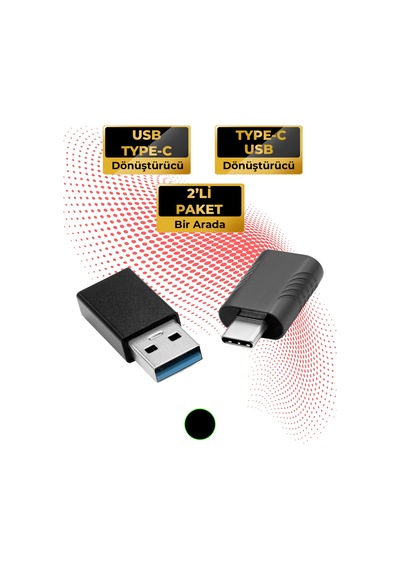 Type-c To Usb-a 3.0 Ve Usb 3.2 To Type-c Dönüştürücü 2'si 1 Arada