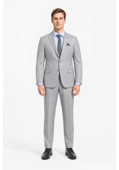 İmza Gri-ekru Kırlangıç Yaka 6 Drop Slim Fit Tam Astar Esnek Takım Elbise 1001260163 Gri - Ekru İmza Gri-ekru Kırlangıç Yaka 6 Drop Slim Fit Tam Astar Esnek Takım Elbise 1001260163 Gri - Ekru