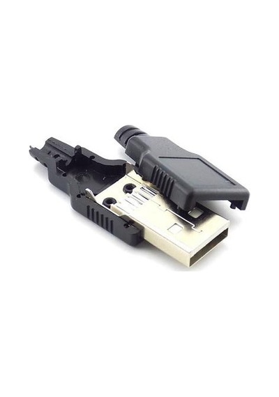 Usb Erkek Konnektör Usb Erkek Lehim Tipi Usb Erkek Uç Usb Erkek Konnektör